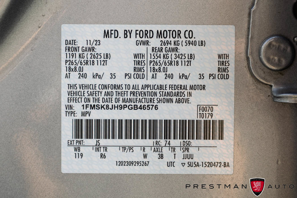 Used 2023 Ford Explorer Timberline AWD/4WD image 49