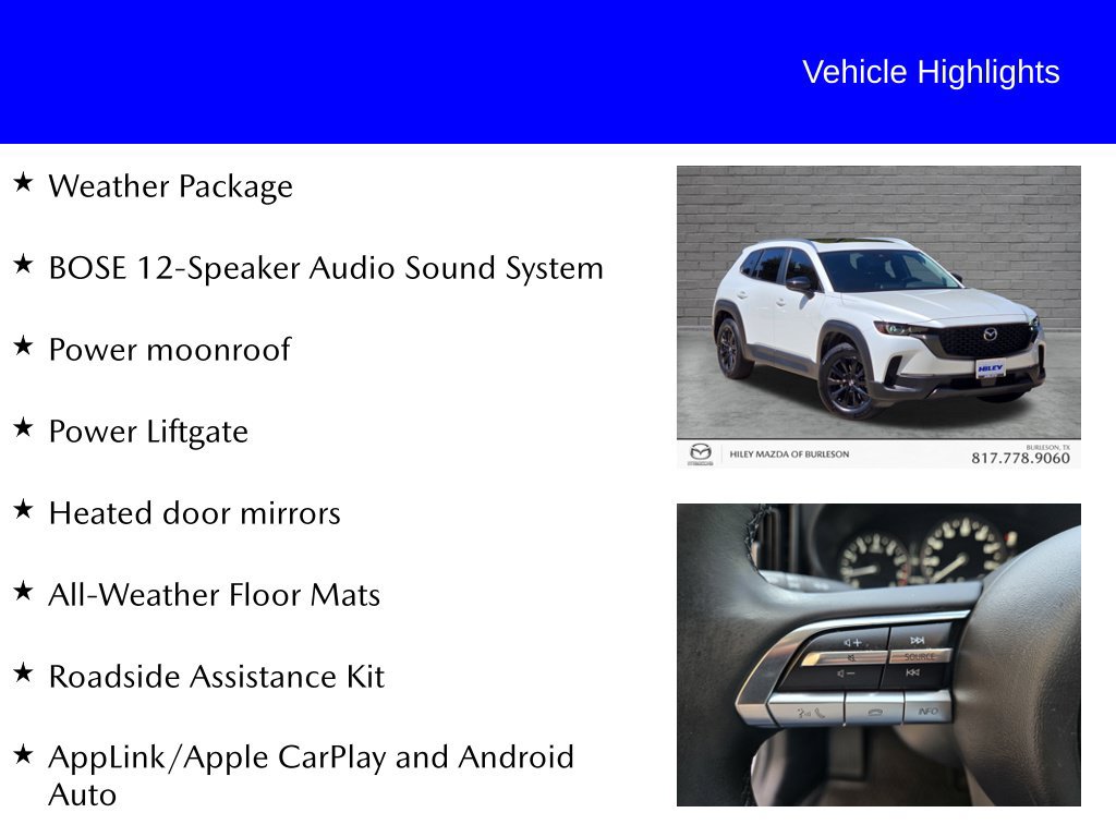 Certified 2024 MAZDA CX-50 AWD 2.5 S w/ Weather Package image 10