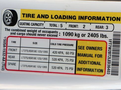 Used 2020 Ford F250 Lariat w/ Lariat Value Package AWD/4WD image 61