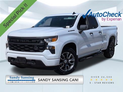 Used 2024 Chevrolet Silverado 1500 Custom w/ Turbomax Blackout Package image 1