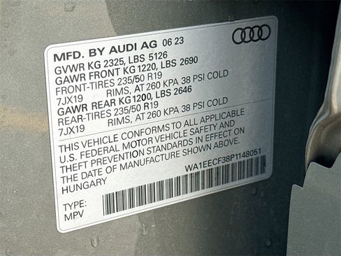 Used 2023 Audi Q3 2.0T Premium Plus w/ Premium Plus Package image 34