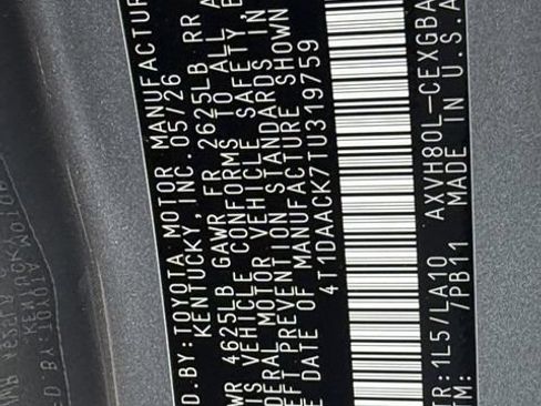 Used 2026 Toyota Camry XLE FWD image 17