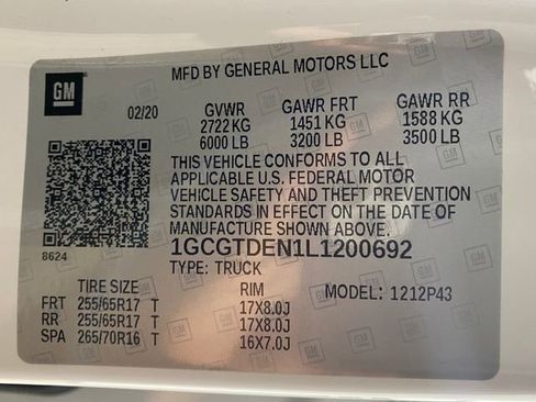 Certified 2020 Chevrolet Colorado Z71 image 32