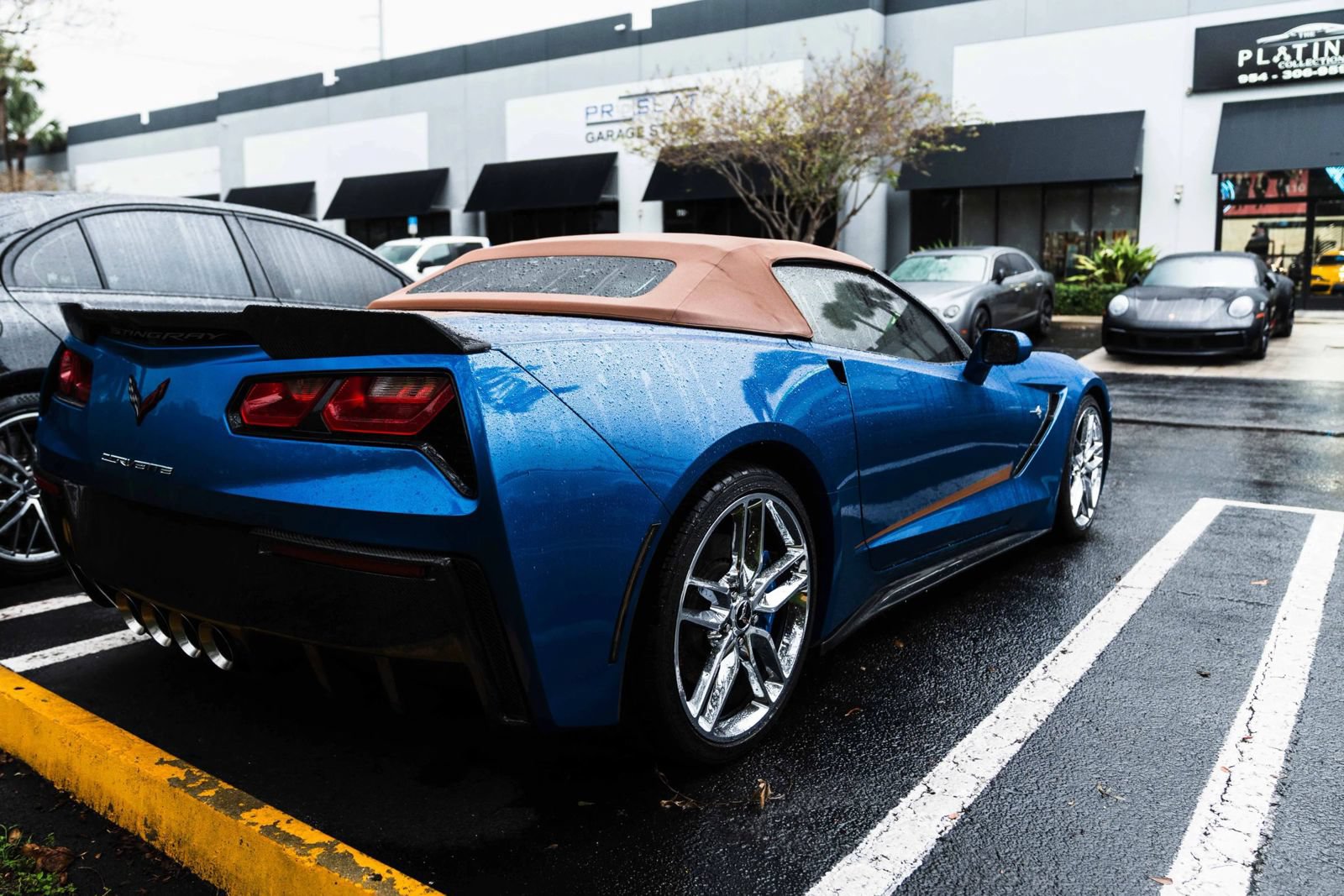 Used 2016 Chevrolet Corvette Stingray Convertible w/ 3LT Preferred Equipment Group RWD image 8