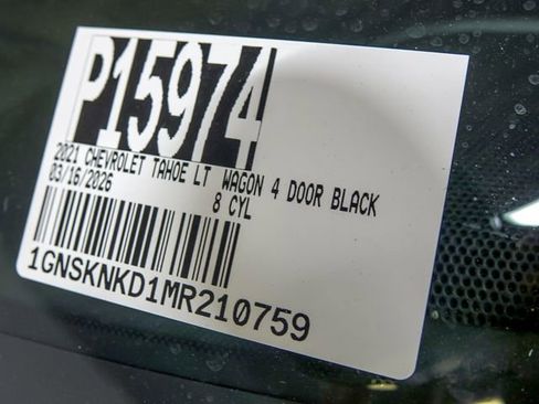 Used 2021 Chevrolet Tahoe LT w/ LT Signature Package image 39