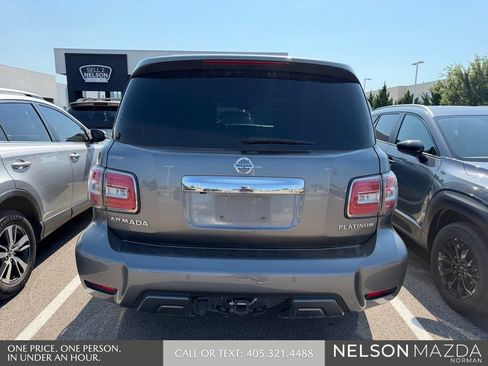 Used 2019 Nissan Armada Platinum w/ Captain's Chairs Package RWD image 7