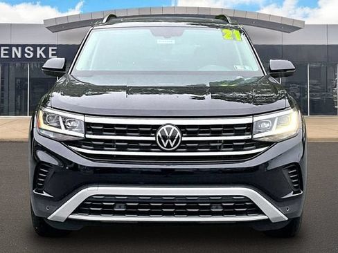 Used 2021 Volkswagen Atlas SE w/ Panoramic Sunroof Package AWD/4WD image 3