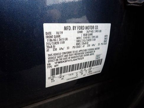 Used 2020 Ford Explorer Limited w/ Class III Trailer Tow Package AWD/4WD image 14