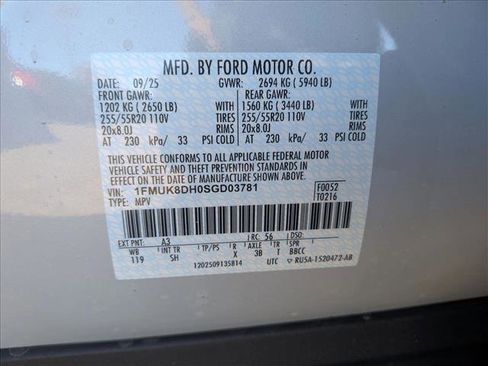 New 2025 Ford Explorer Active w/ Active Comfort Package image 17