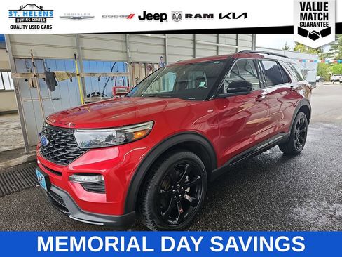 Used 2022 Ford Explorer ST-Line w/ Class IV Trailer Tow Package AWD/4WD image 1