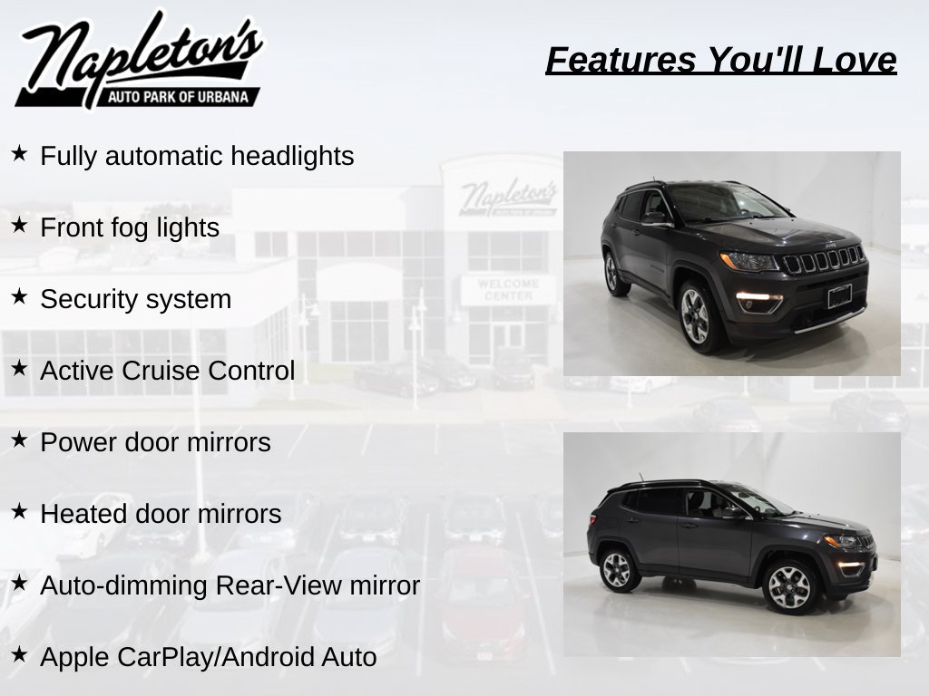 Used 2021 Jeep Compass Limited AWD/4WD image 14