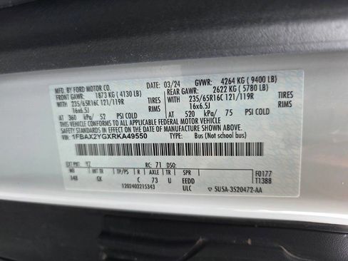 Used 2024 Ford Transit 350 XLT RWD image 26