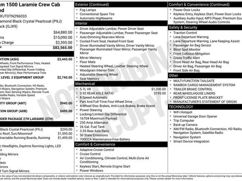 New 2026 RAM 1500 Laramie w/ Night Edition AWD/4WD image 29