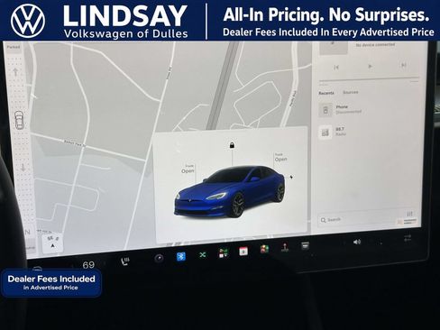 Used 2022 Tesla Model S Plaid AWD/4WD image 16