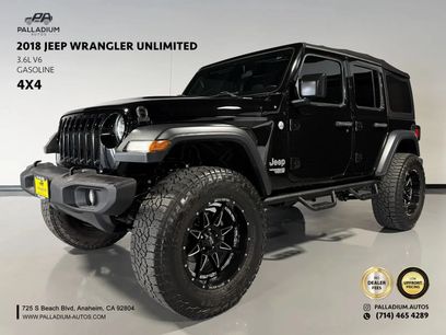 Used 2018 Jeep Wrangler Unlimited Sport S
