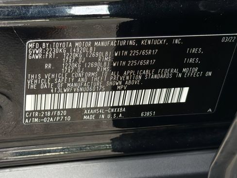 Used 2022 Toyota RAV4 LE AWD/4WD image 33