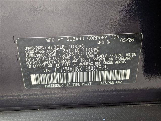 New 2026 Subaru WRX Premium AWD/4WD image 19