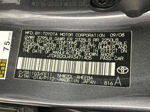 Used 2009 Toyota Prius FWD image 17