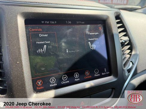 Used 2020 Jeep Cherokee Trailhawk w/ Cold Weather Group AWD/4WD image 23