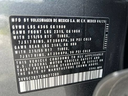 Used 2025 Volkswagen Taos S FWD image 21