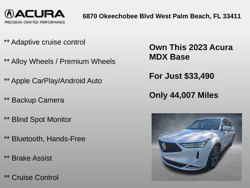 Used 2023 Acura MDX FWD w/ Technology Package image 6