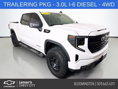Used 2023 GMC Sierra 1500 Elevation w/ LPO, Elevation Black Package AWD/4WD image 1