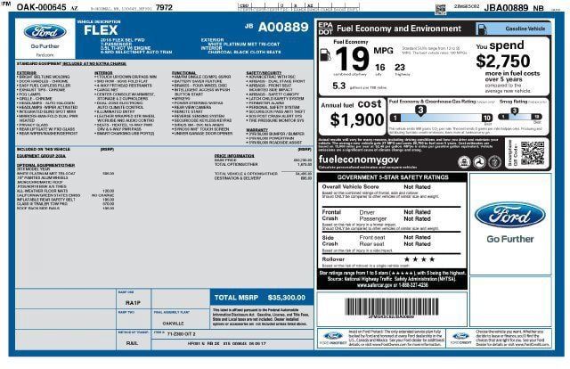 Used 2018 Ford Flex SEL w/ Class III Trailer Tow Package FWD image 12