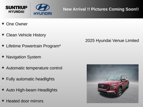 Used 2025 Hyundai Venue Limited FWD image 5