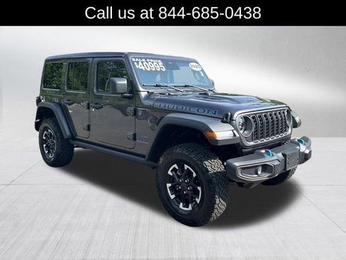 Certified 2025 Jeep Wrangler Unlimited Rubicon 4xe w/ Safety Group AWD/4WD image 3