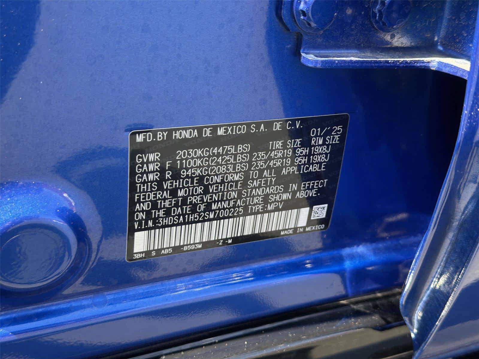 Certified 2025 Acura ADX A-Spec FWD image 22