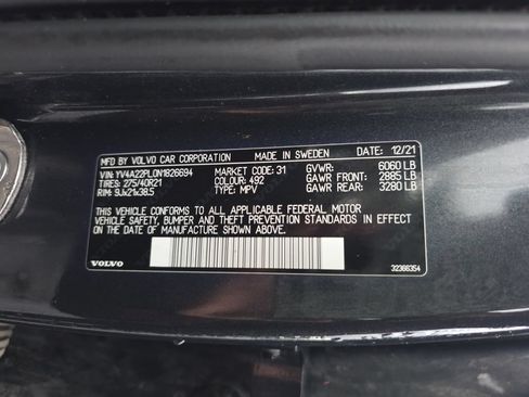 Used 2022 Volvo XC90 T6 Inscription w/ Advanced Package AWD/4WD image 26