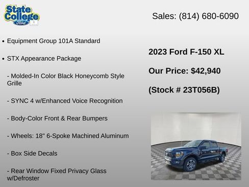 Used 2023 Ford F150 XL w/ STX Appearance Package AWD/4WD image 6