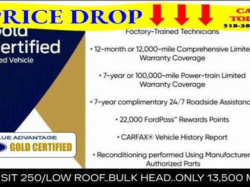 Certified 2023 Ford Transit 250 Low Roof AWD w/ Exterior Upgrade Package image 2