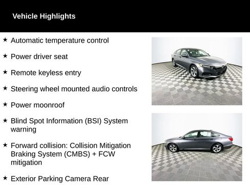 Used 2019 Honda Accord EX-L image 2