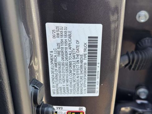 Used 2025 Honda Ridgeline RTL image 28