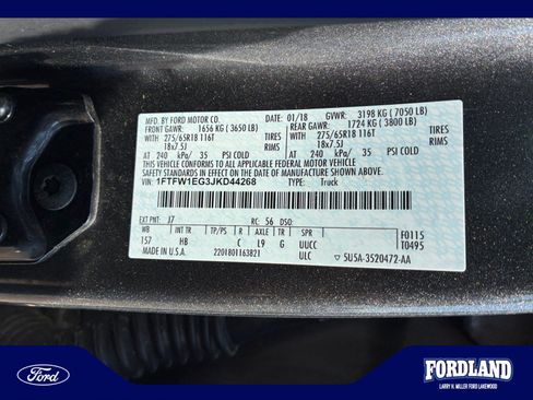Used 2018 Ford F150 Lariat AWD/4WD image 25