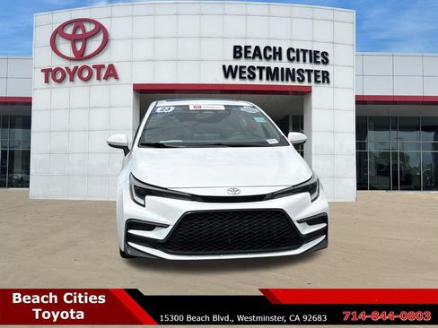 Certified 2023 Toyota Corolla XSE w/ Carpet Mat Package (TMS) FWD image 3