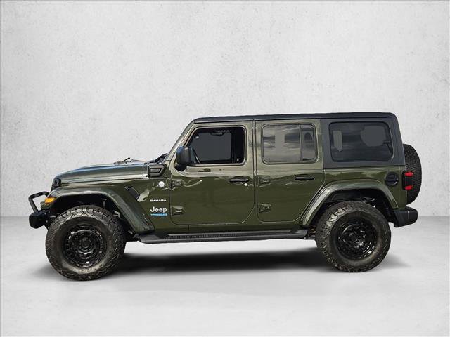 Used 2021 Jeep Wrangler Unlimited Sahara w/ Cold Weather Group AWD/4WD image 9
