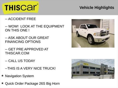 Used 2017 RAM 1500 Big Horn image 9