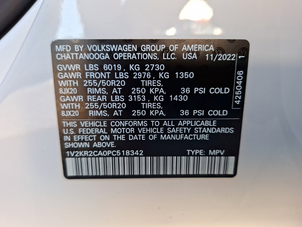 Used 2023 Volkswagen Atlas SE AWD/4WD image 40