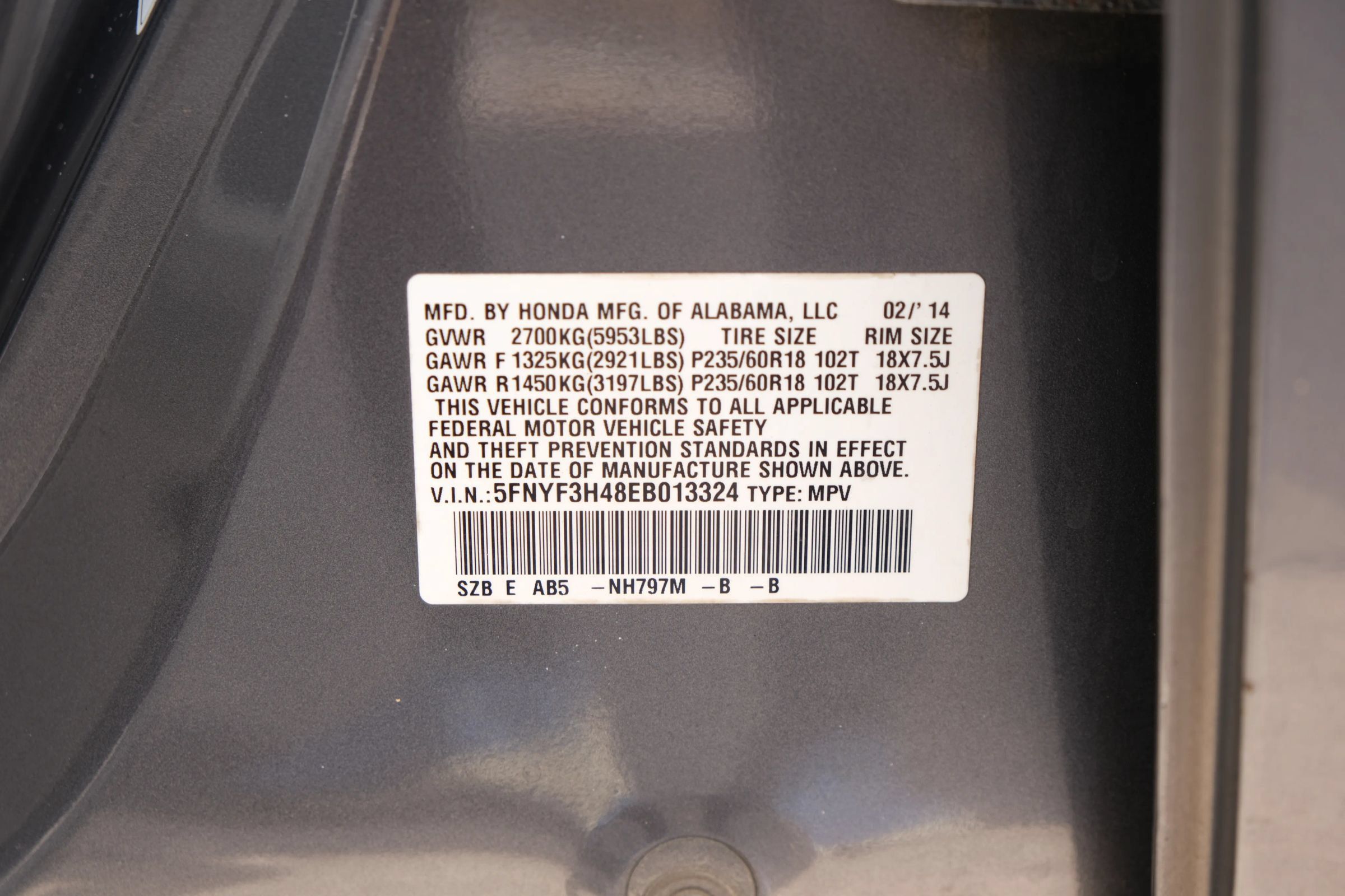 Used 2014 Honda Pilot EX image 18