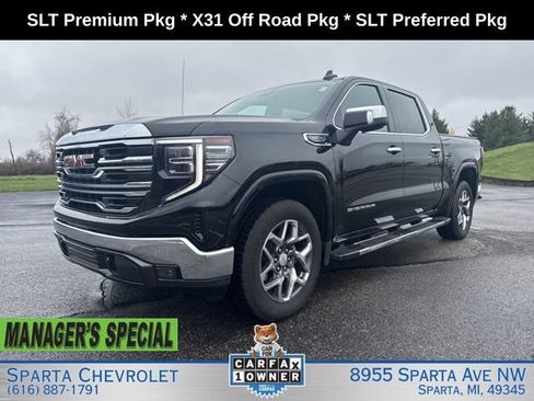 Used 2023 GMC Sierra 1500 SLT w/ SLT Premium Package AWD/4WD image 7