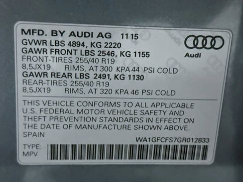 Used 2016 Audi Q3 2.0T Prestige image 30