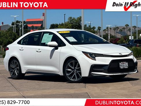 Certified 2021 Toyota Corolla SE w/ Carpet Mat Package (TMS) FWD image 1