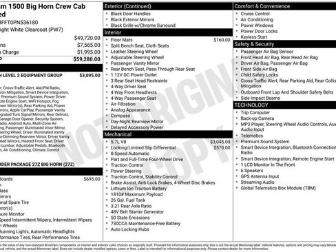 Used 2023 RAM 1500 Big Horn AWD/4WD image 6