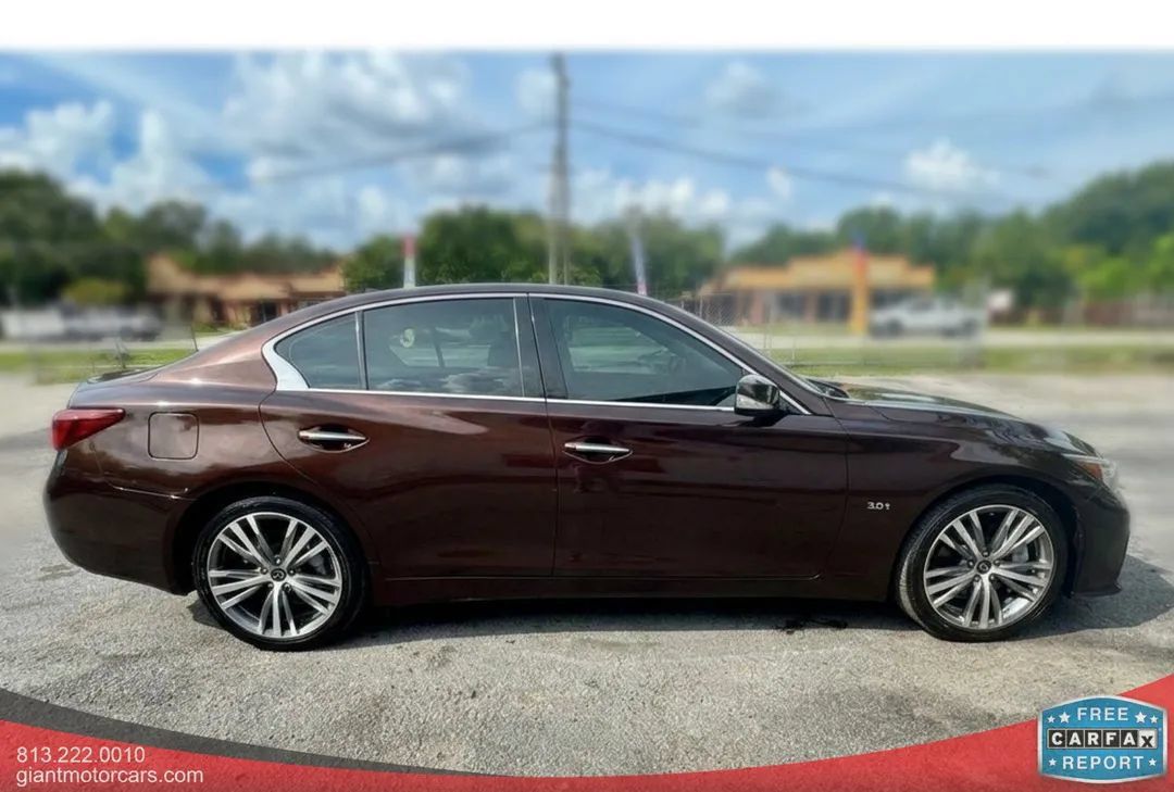 Used 2018 INFINITI Q50 Luxe AWD/4WD image 4