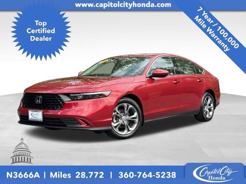 Certified 2024 Honda Accord EX image 1