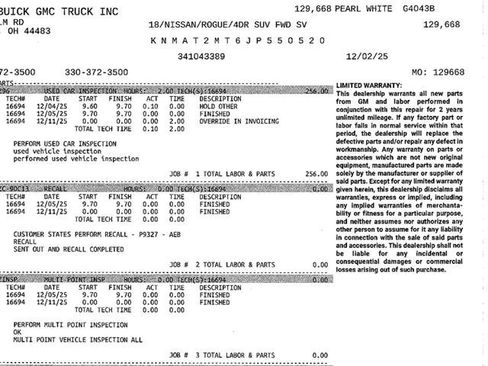 Used 2018 Nissan Rogue SV image 5