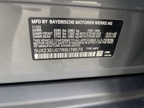 Certified 2024 BMW X5 xDrive40i w/ Premium Package image 37