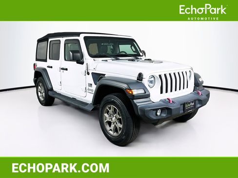 Used 2020 Jeep Wrangler Unlimited Sport image 1